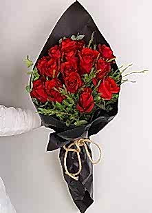 21 Kirmizi G�l Buketi